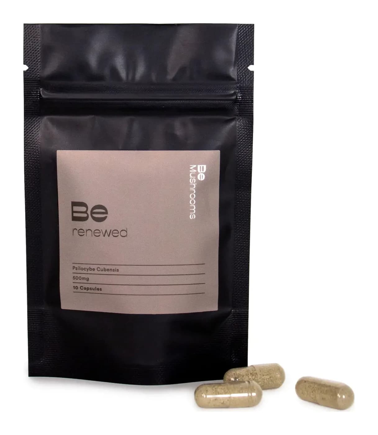 Be Mushrooms Be Renewed Macrodose Psilocybin Capsules, photo 5