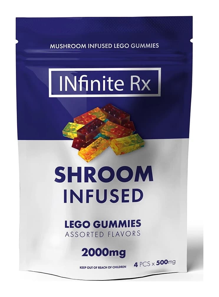 INfinite Rx Shroom Infused Block Gummies