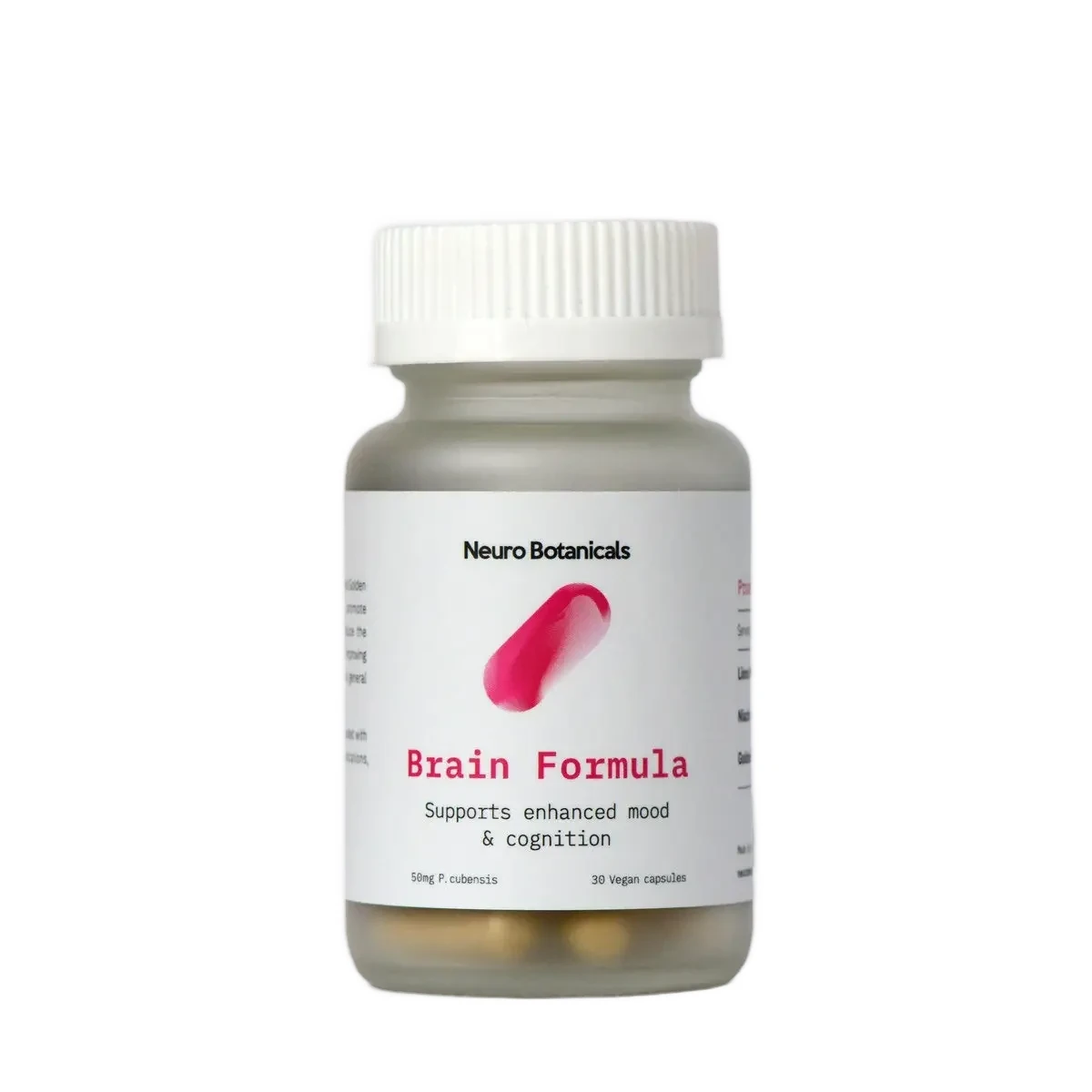 Neuro Botanicals Brain Formula Microdose Mushroom Capsules