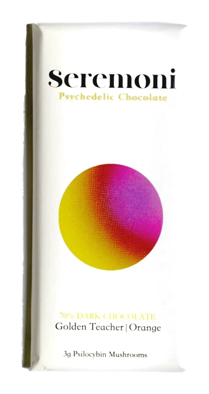 Seremoni Psilocybin Chocolate Bar: Orange