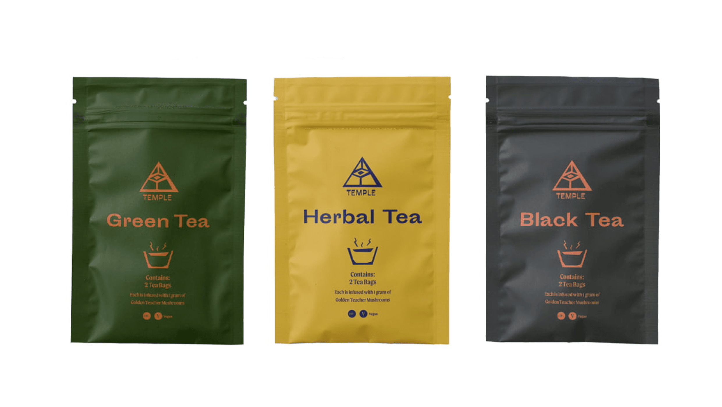 Temple Magic Mushroom Tea Bags