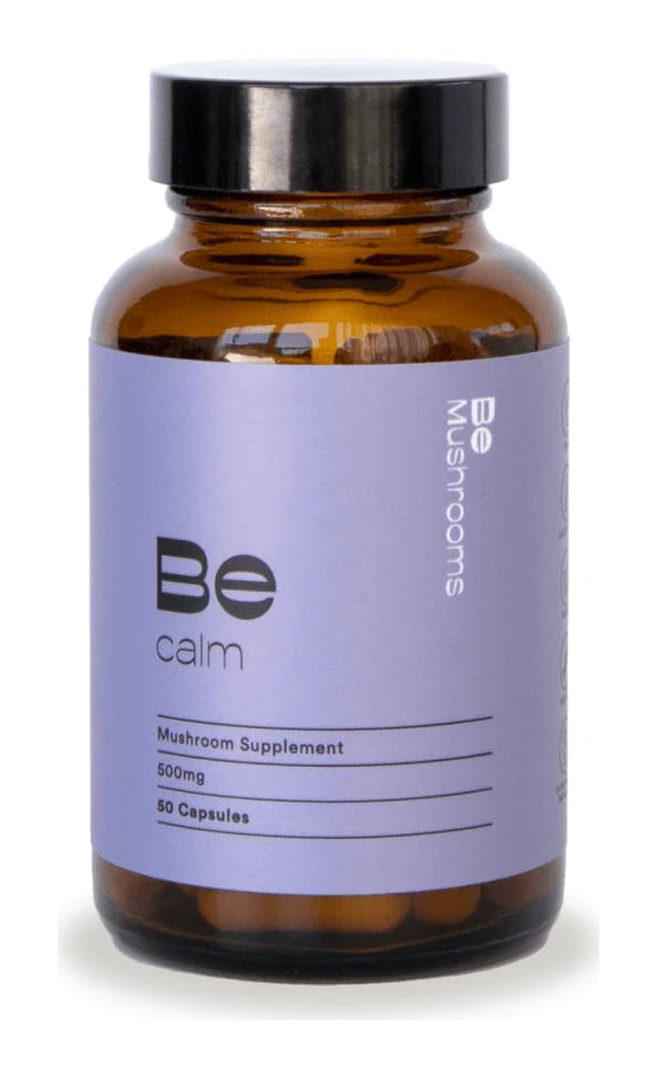 Be Mushrooms Be Calm (Booster) Mushroom Supplement Capsules