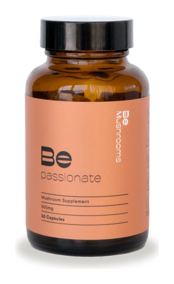 Be Mushrooms Be Passionate (Booster) Mushroom Supplement Capsules