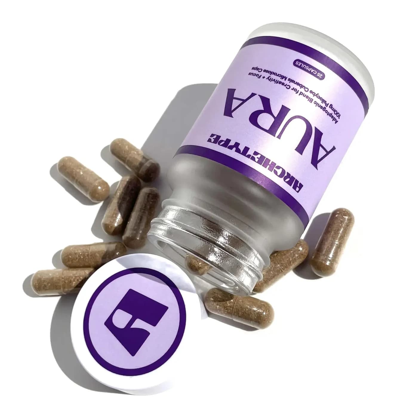 Archetype AURA Microdose Mushroom Capsules