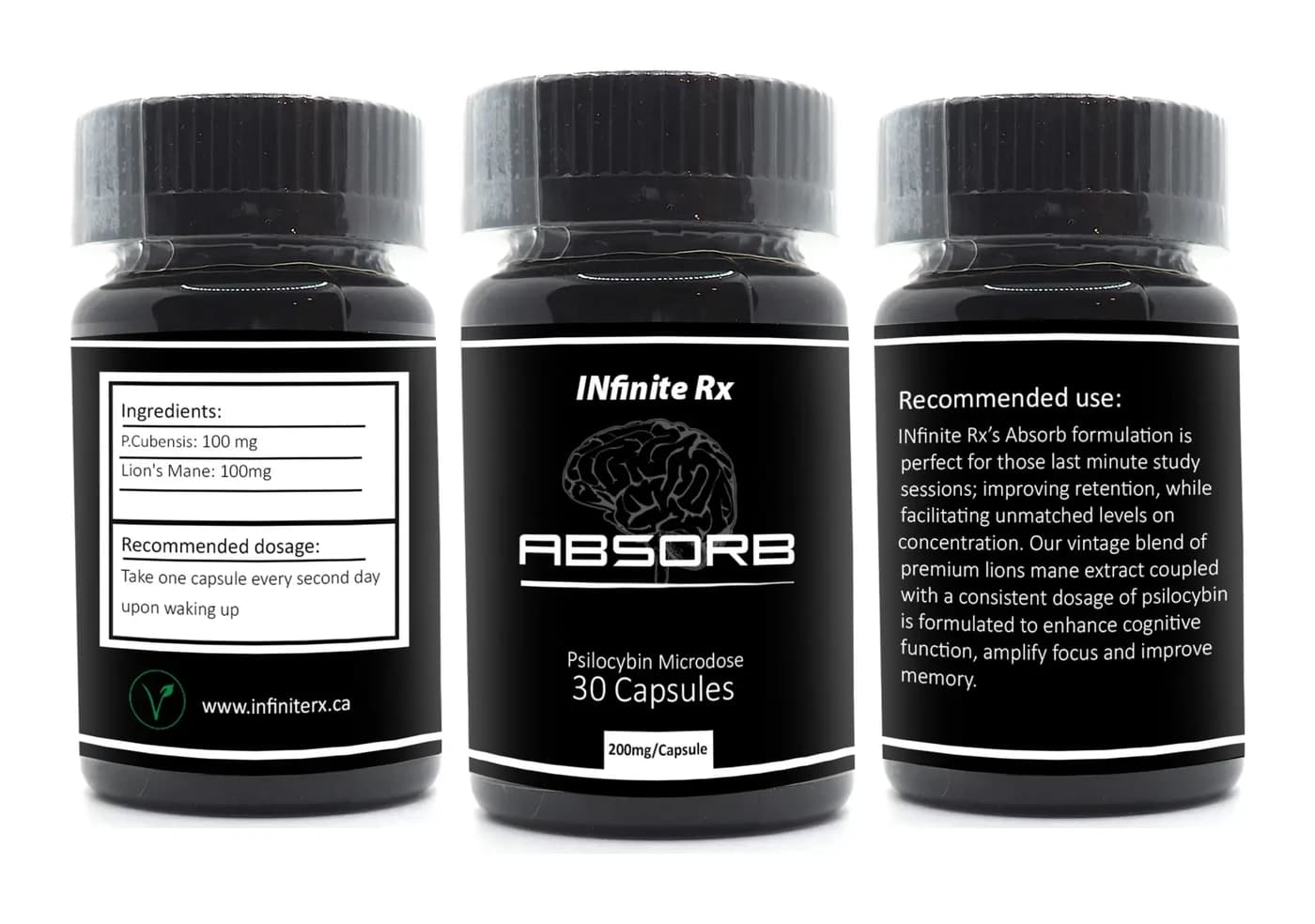 INfinite Rx Absorb Microdosing Psilocybin Capsules