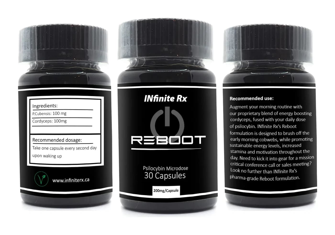 INfinite Rx Reboot Microdosing Psilocybin Capsules