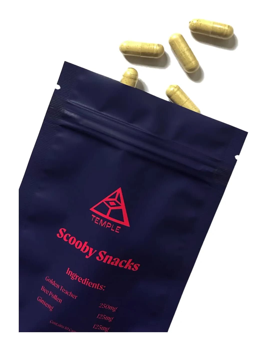 Temple Scooby Snacks Mushroom Party Capsules