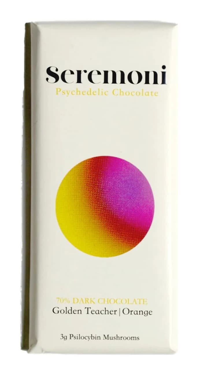 Seremoni Psilocybin Chocolate Bar: Orange