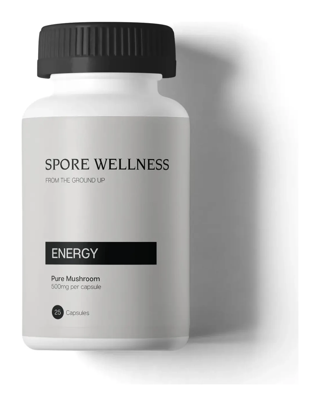 Spore Wellness Energy Microdosing Mushroom Capsules
