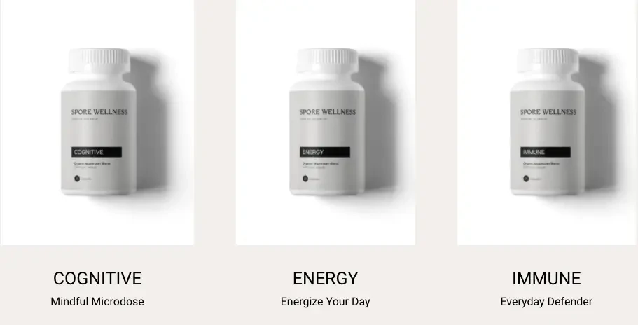 Spore Wellness The Micro Bundle: Microdosing Capsules