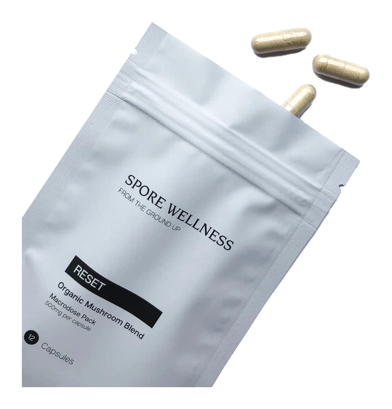 Spore Wellness Reset Macrodosing Mushroom Capsules