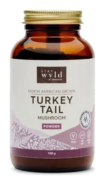 Stay Wyld Organics Turkey Tail Mushroom Powder (100g)