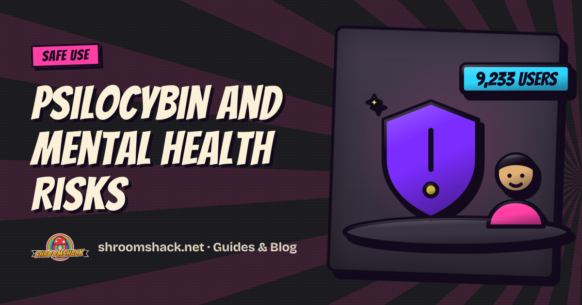 Psilocybin and Mental Health Risks: What the Large Studies Say